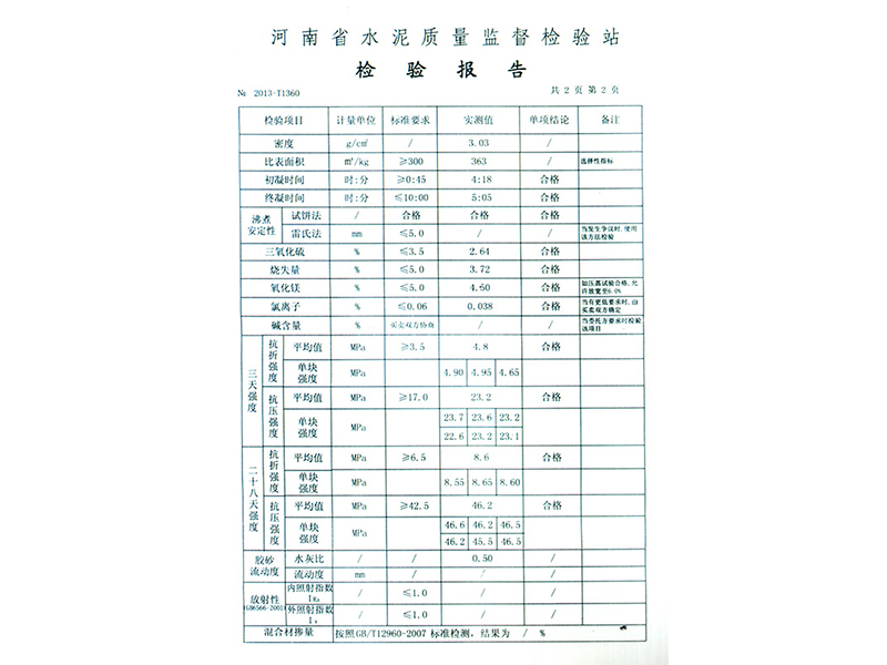 檢驗(yàn)報(bào)告